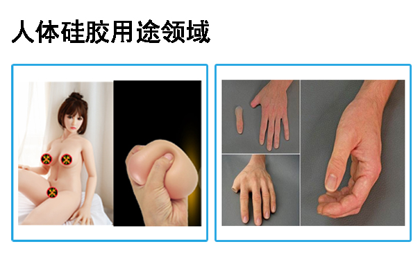 人體硅膠用途應用于哪些領域？